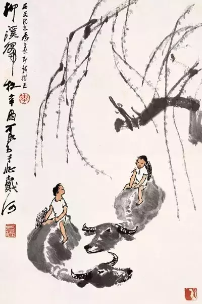 中國畫12位頂尖大師之作，堪稱一絕！